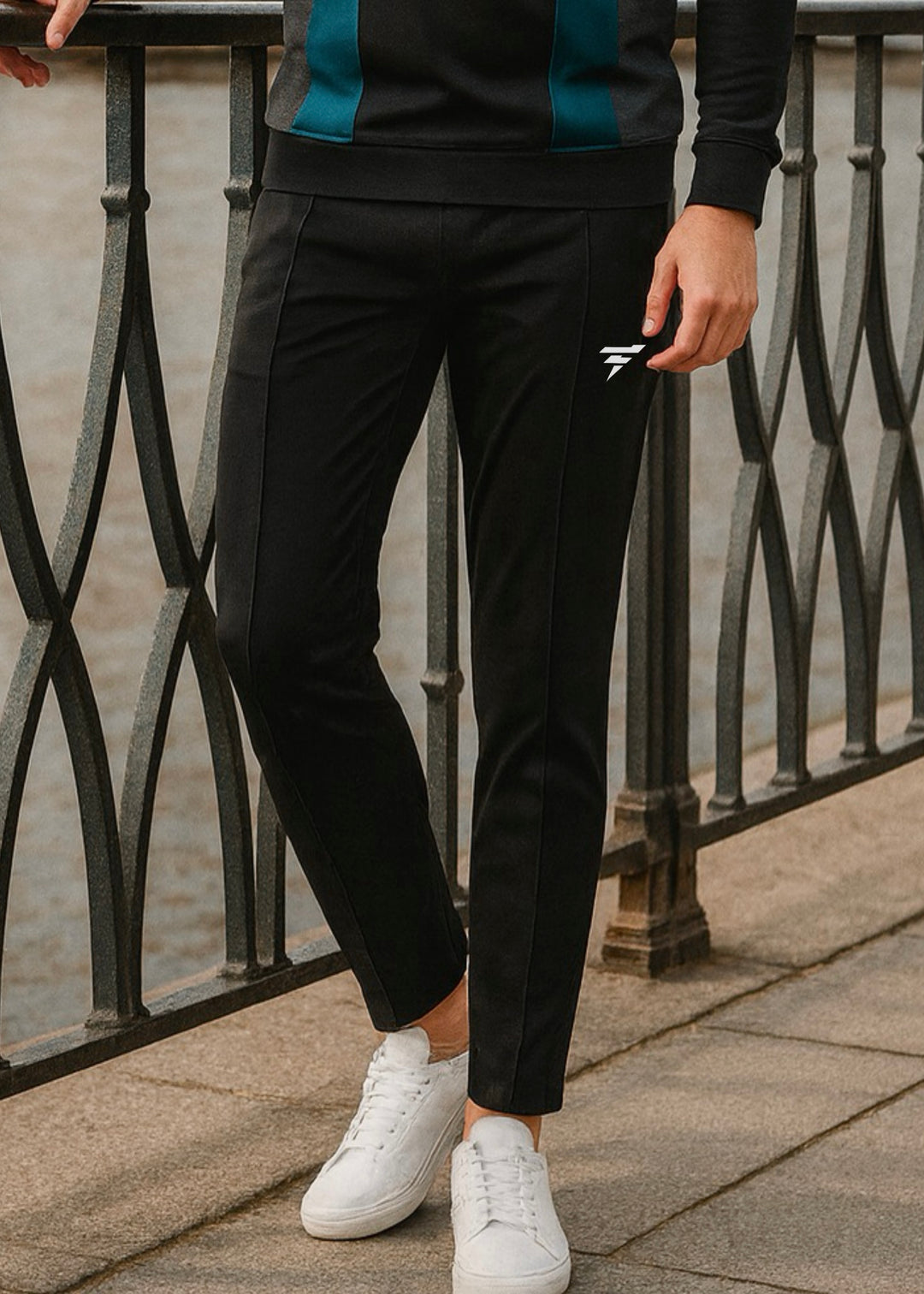 THE FROST-EDGE TROUSER-BLACK
