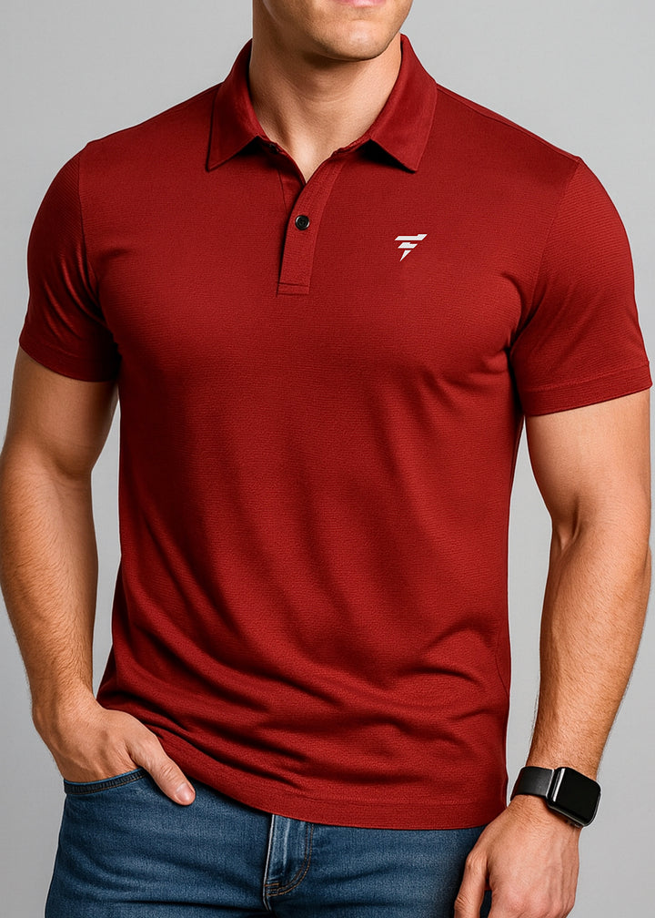THE PRESTIGE POLO-RED