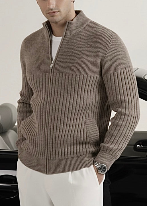 THE SOFT WEAVE BOMBER-FT