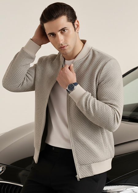 THE ARCTIC-LUXE JACKET beige -FT