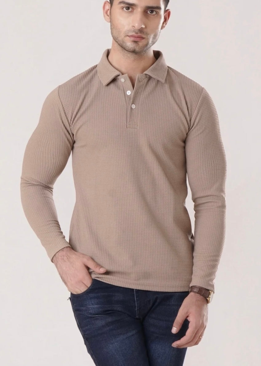 SKIN TEXTURED SHIRT-FT