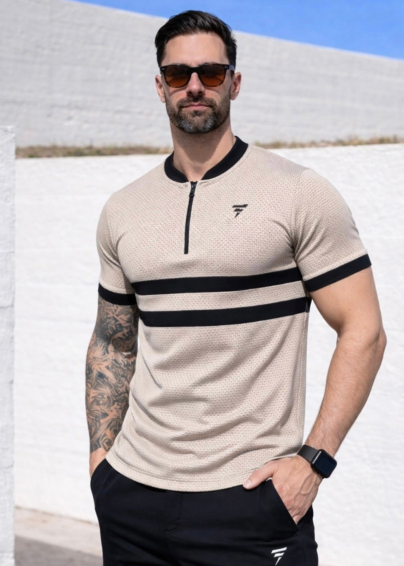 THE ATHLEISURE SKIN BLACK SHIRT-FT