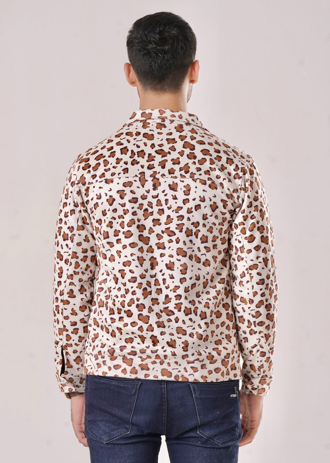 TAN LEOPARD JACKET-FT