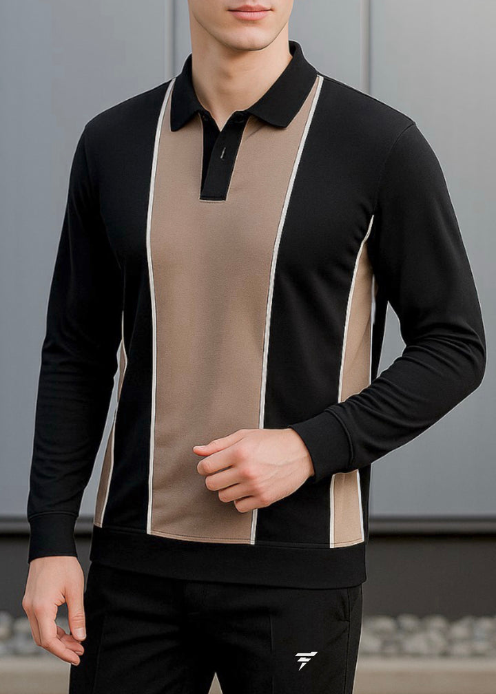 THE EVOKE-EDGE SHIRT-BLACK