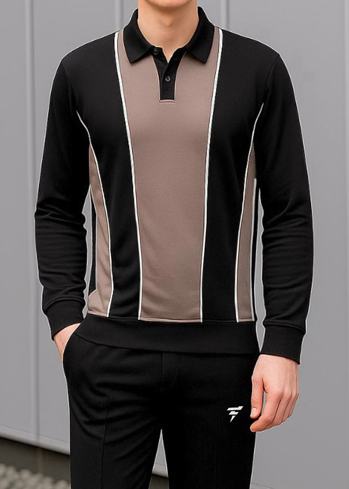 THE EVOKE-EDGE SHIRT-BLACK