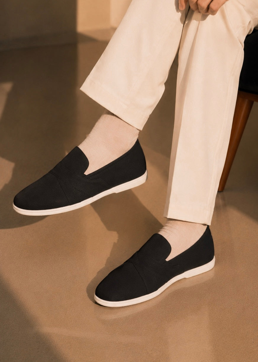 0075 Elite Avenue Luxury Shoes-Black