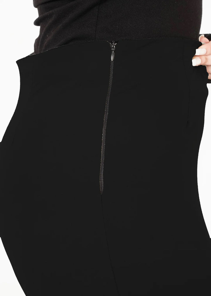 STRAIGHT TAILORED PANT'S-FT-BLACK