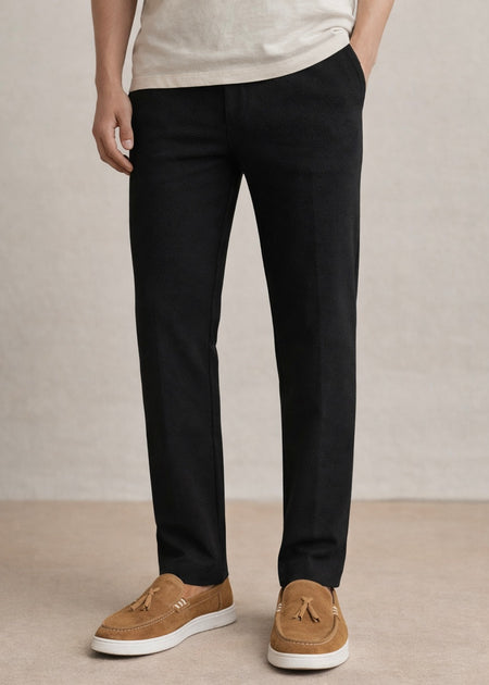 THE EASYFIT BLACK TROUSER PANTS-FT