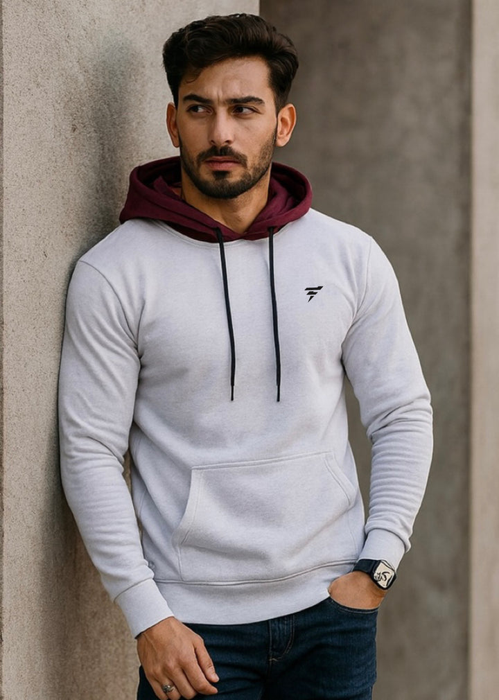 THE WHITE SKUNA HOODIE-FT