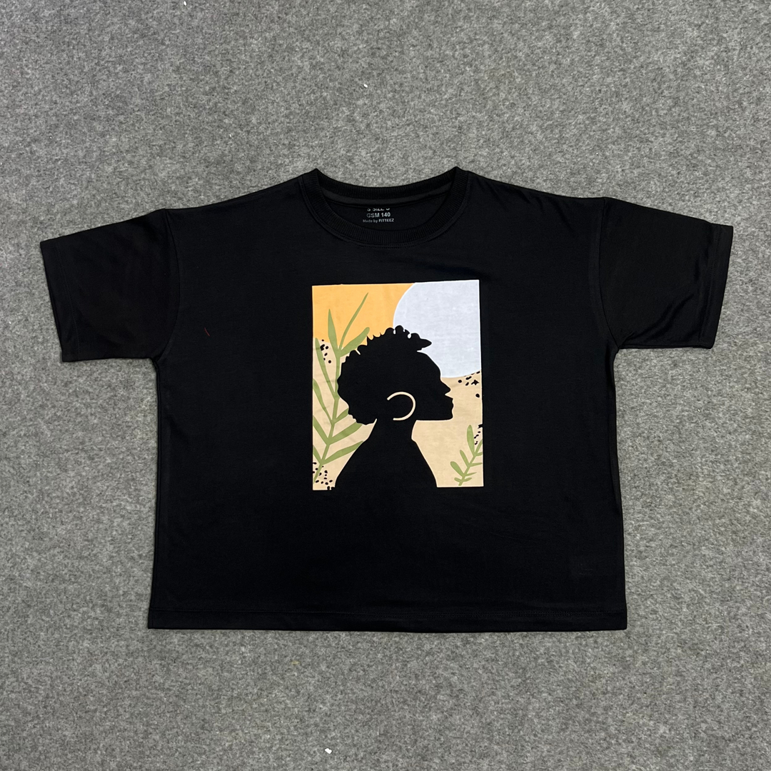 Baggy black t shirt sale