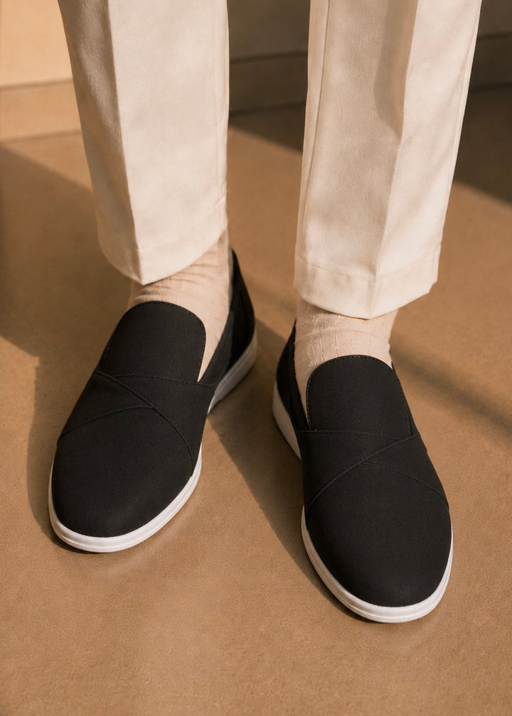 0075 Elite Avenue Luxury Shoes-Black