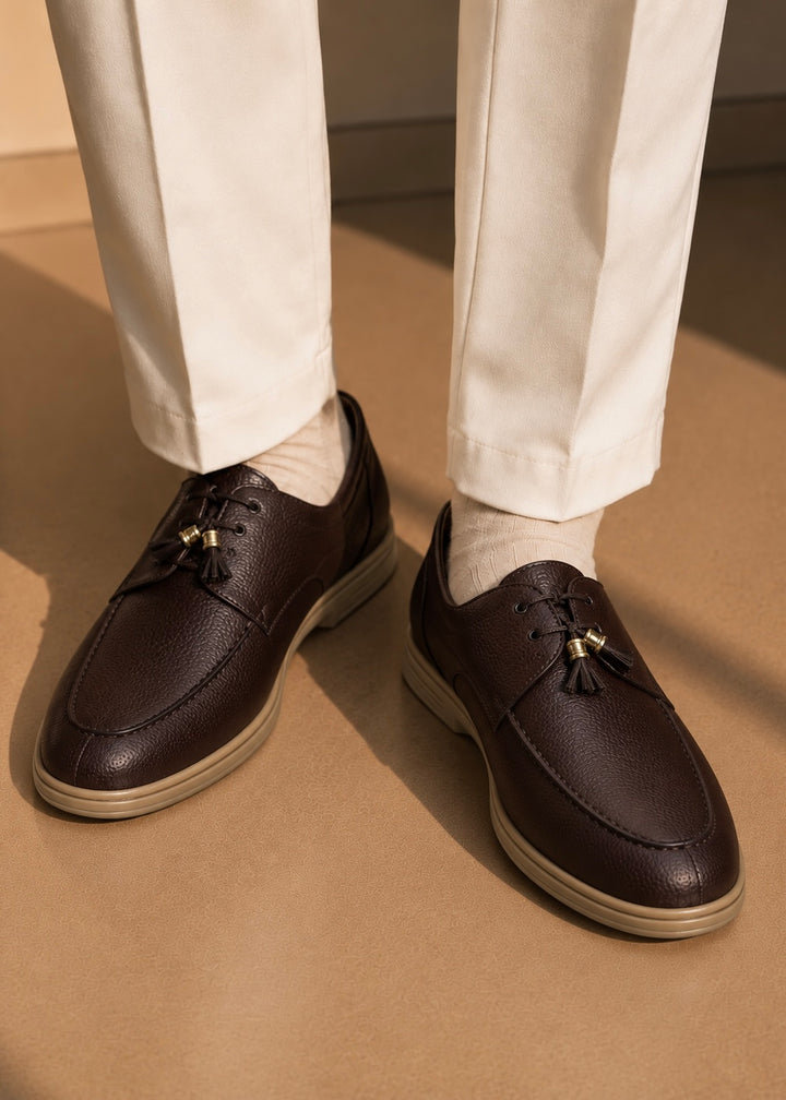 0068 Alpha Step Casual Shoes-Brown