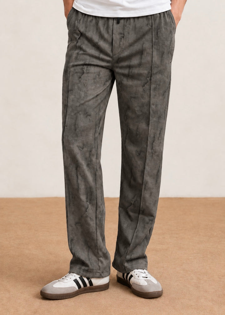 Classic Panel Track Pant Trouser GREY