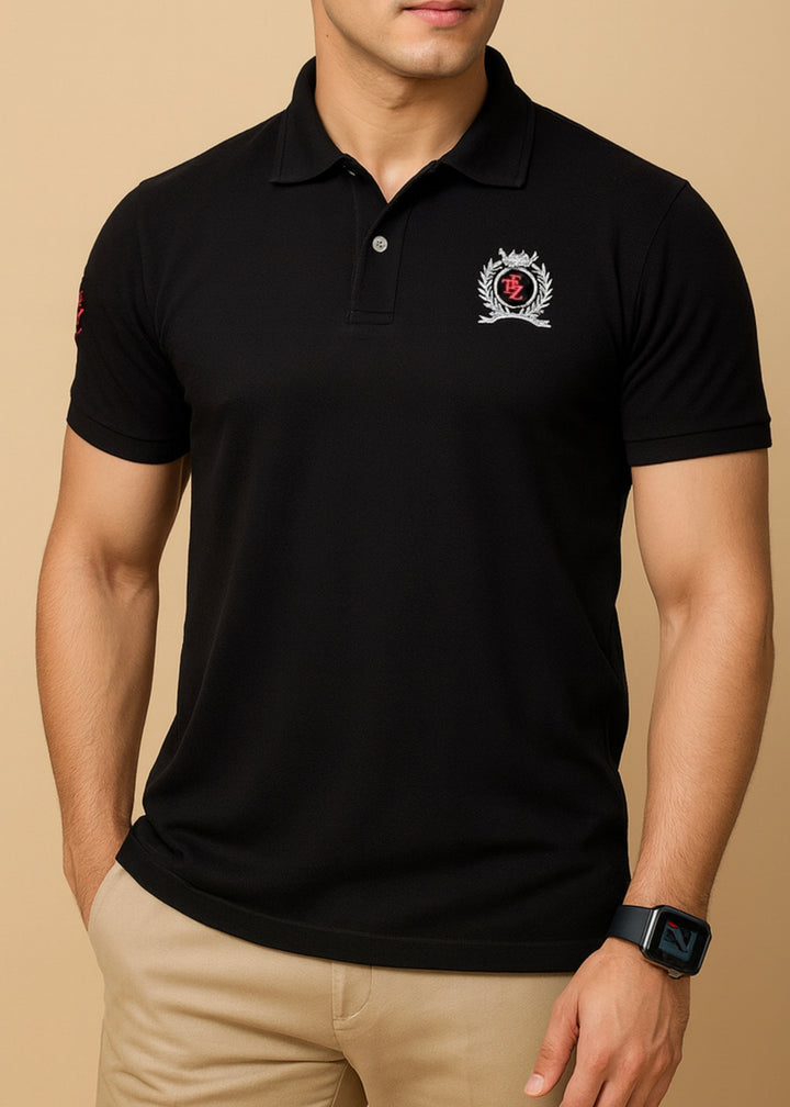 THE CLASSIC-FIT POLO-BLACK