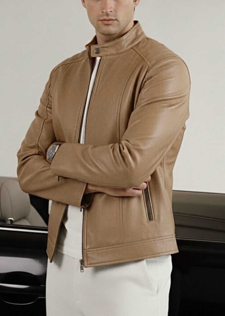 THE ALPINE-STORM JACKET-TAN