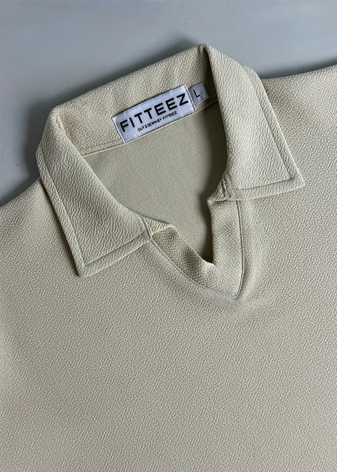 THE BLUSH COTTON BLOOM SHIRT-BEIGE