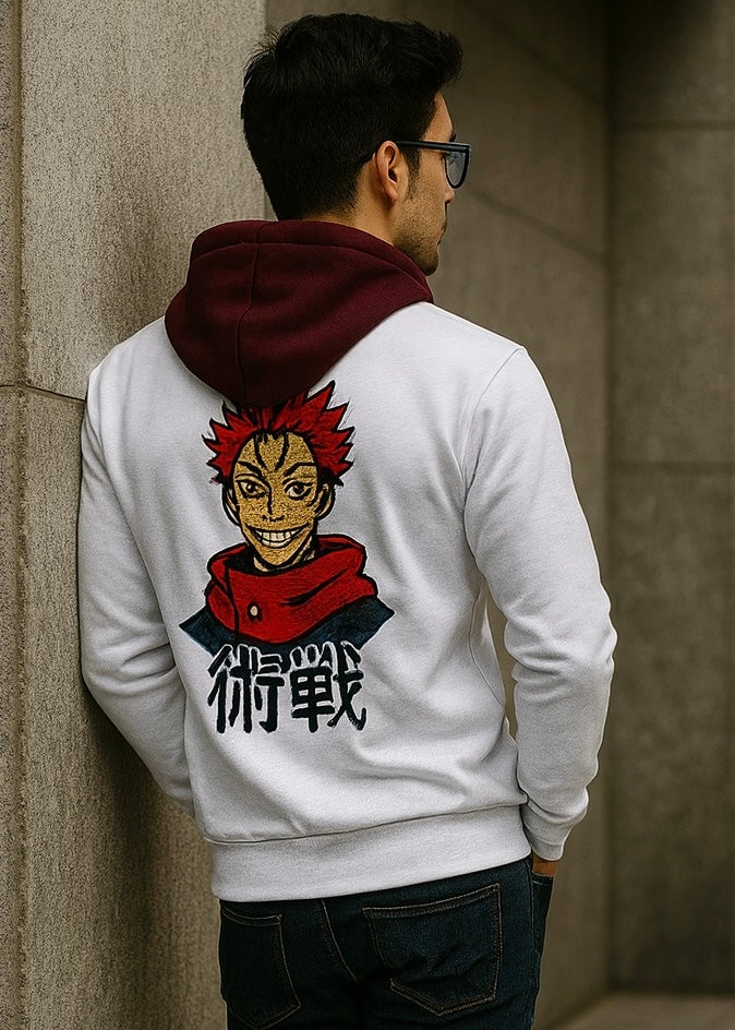 THE WHITE SKUNA HOODIE-FT
