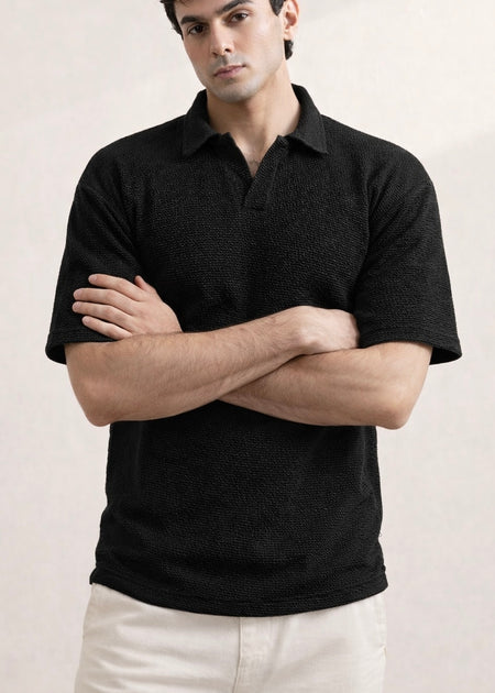 THE NOVA SHIRT-BLACK