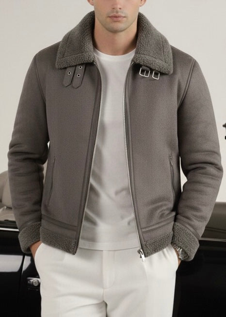 THE INFINITY-PANTHER JACKET-GRAY