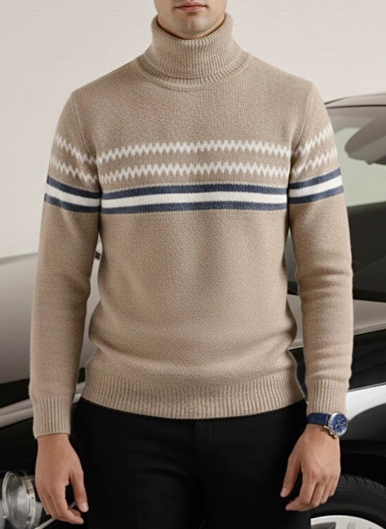 THE GLACIER STRIPE SWEATER-FT