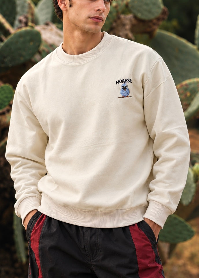 THE MELLOW SWEATSHIRT OFF WHITE