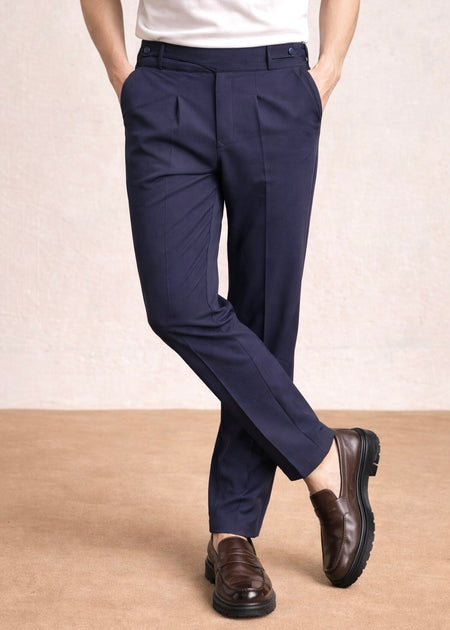 THE EVEREST GURKHA PANT-NAVY