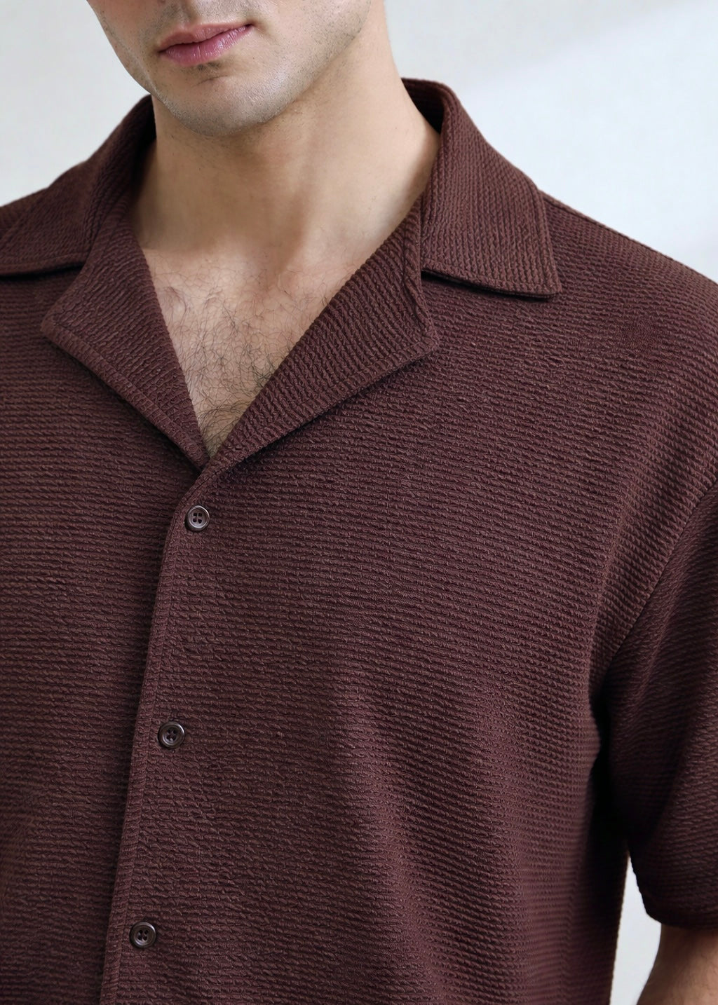 THE GLAMER TEXTURE SHIRT-FT