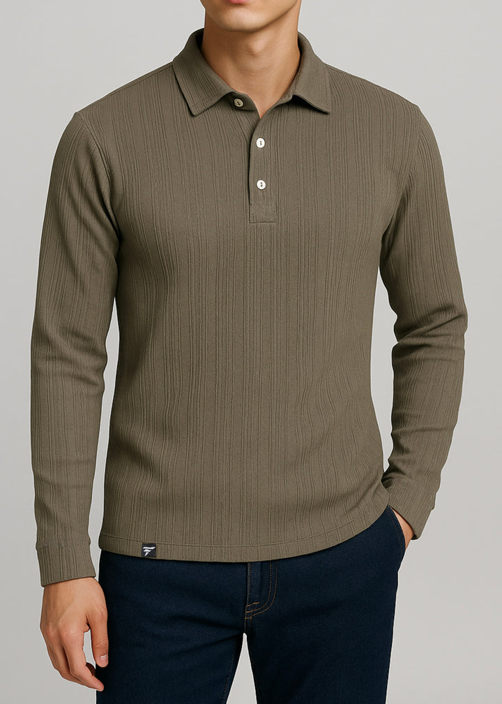 THE SMART KNITTED POLO-FT