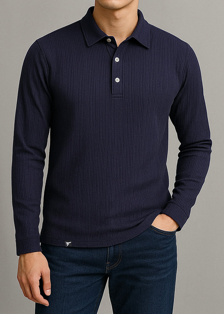 THE SMART KNITTED POLO-FT