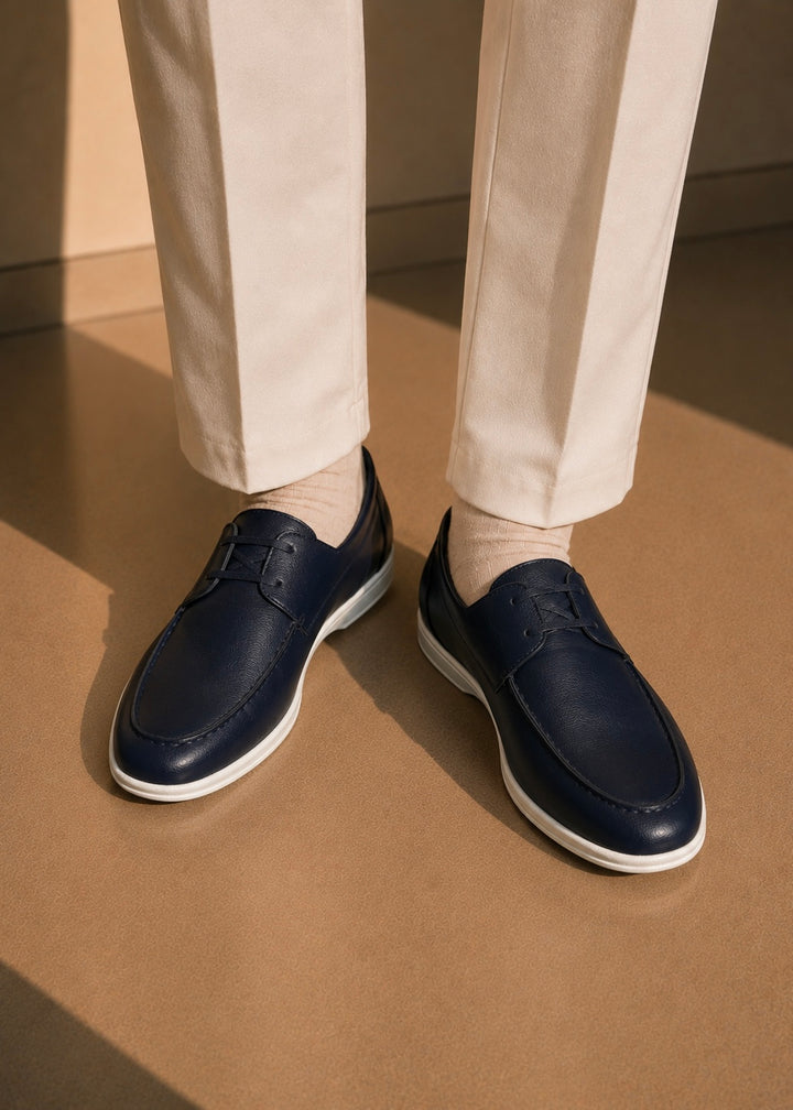 0080 Premium Classic Formal Shoes-Blue