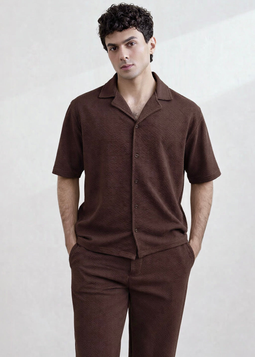 THE GLAMER TEXTURE SHIRT-FT