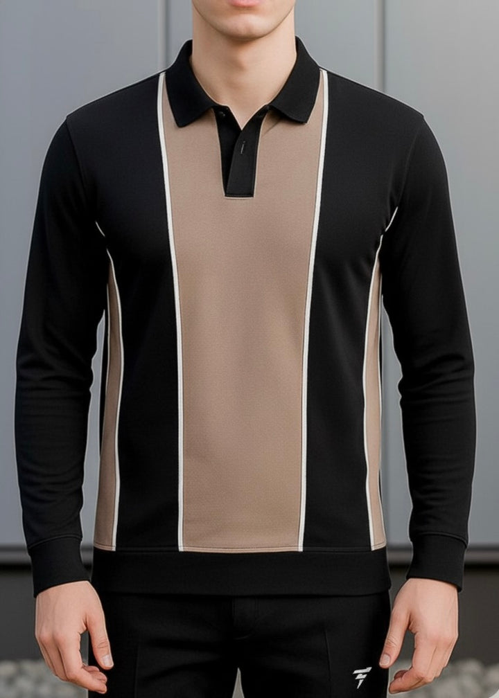 THE EVOKE-EDGE SHIRT-BLACK
