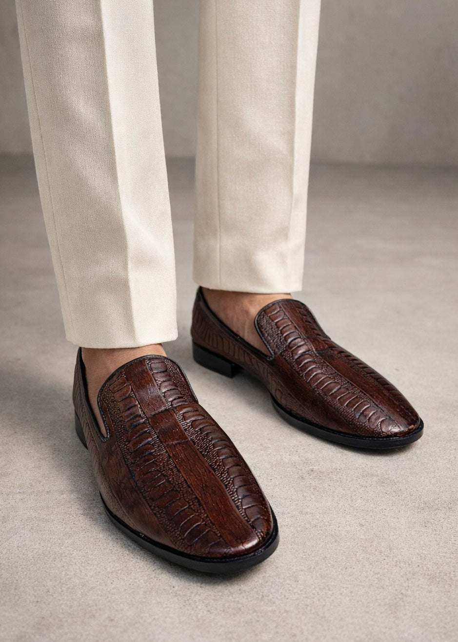 0062 Prime Croco Loafers-FT