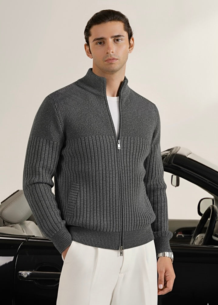 THE SOFT WEAVE BOMBER-FT