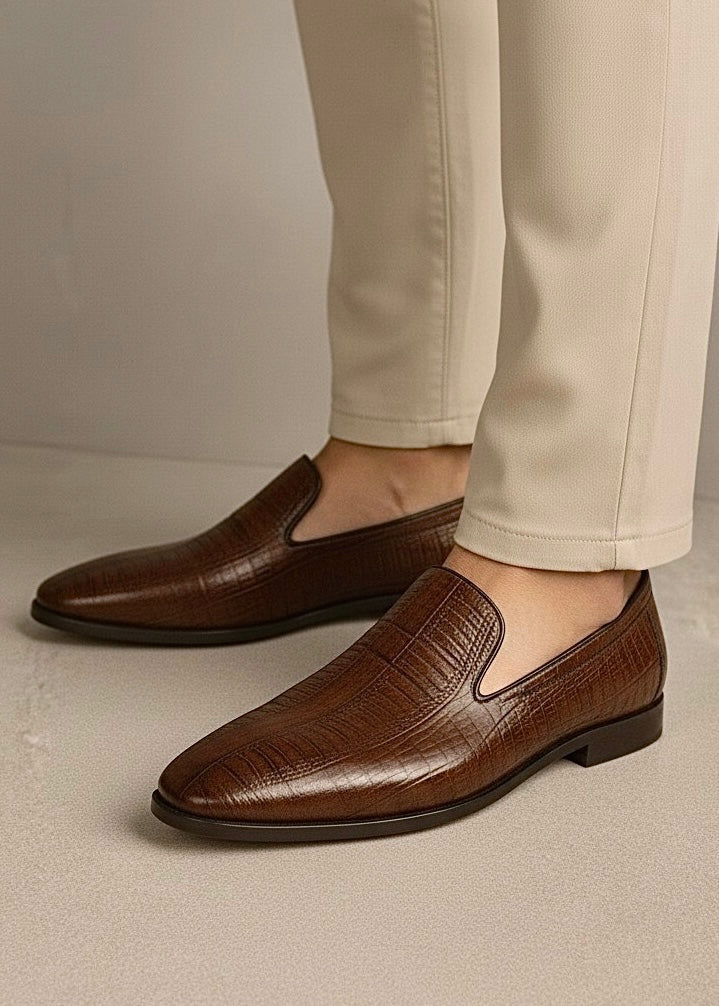 0062 Prime Croco Loafers-FT