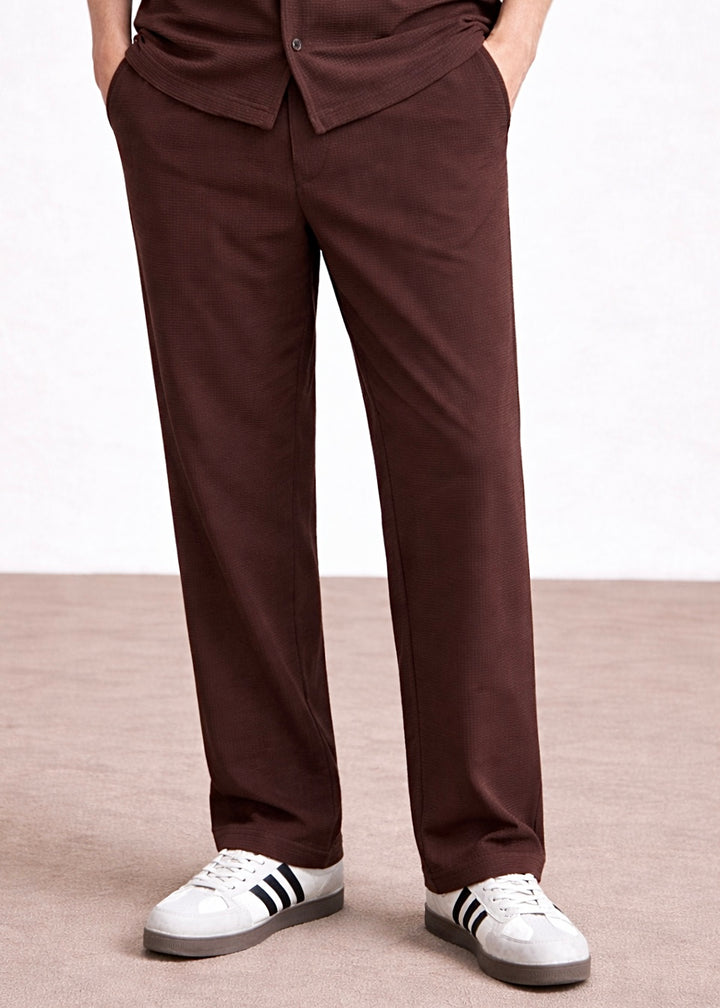 THE GLAMER TEXTURE TROUSER-FT