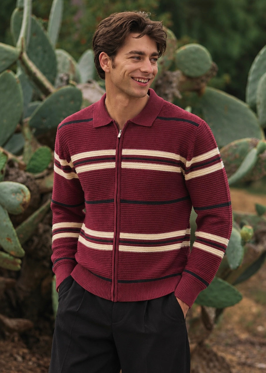 DUSK THEORH KNITTED POLO