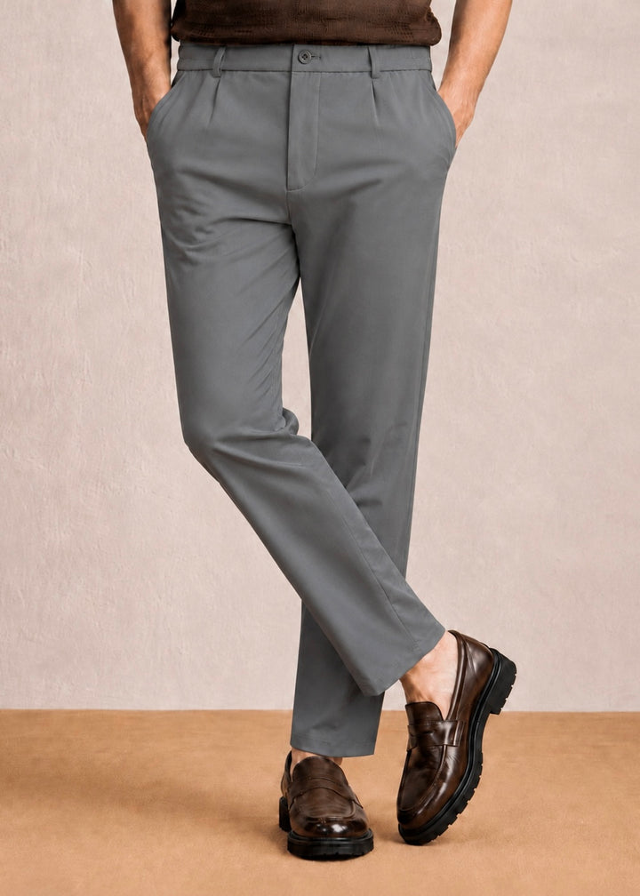 THE MAJESTIC GURKHA PANT-GRAY