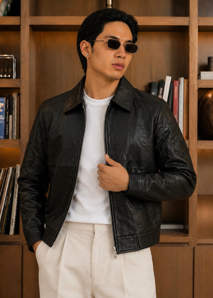 THE AVENOR-FORM JACKET-BLACK