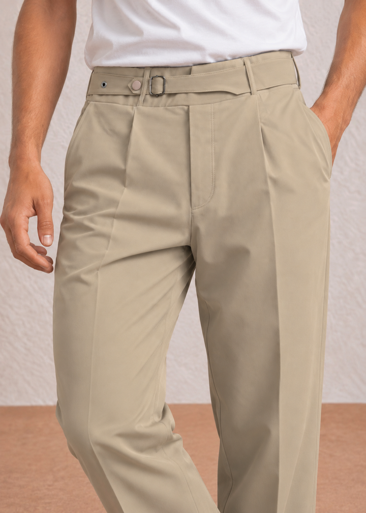 THE FALCON-ELITE GURKHA PANT-OFF WHITE