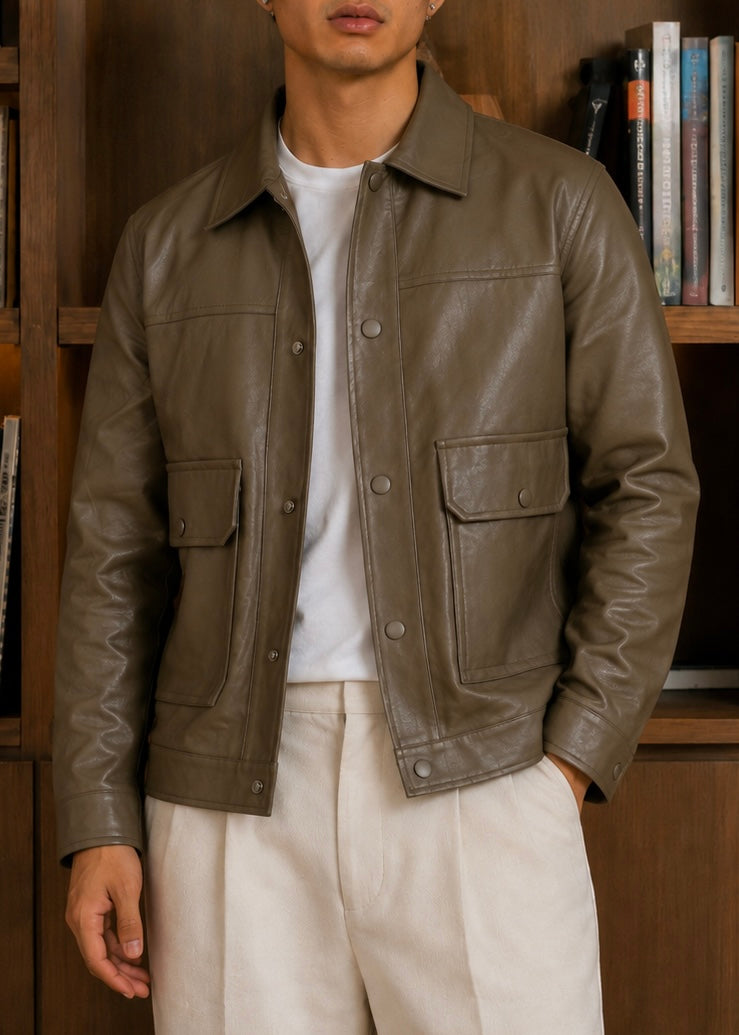 MAVERICK-HAWK JACKET-BROWN