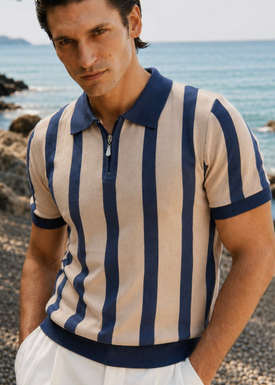 THE CONTOUR-CREST POLO-ZINK