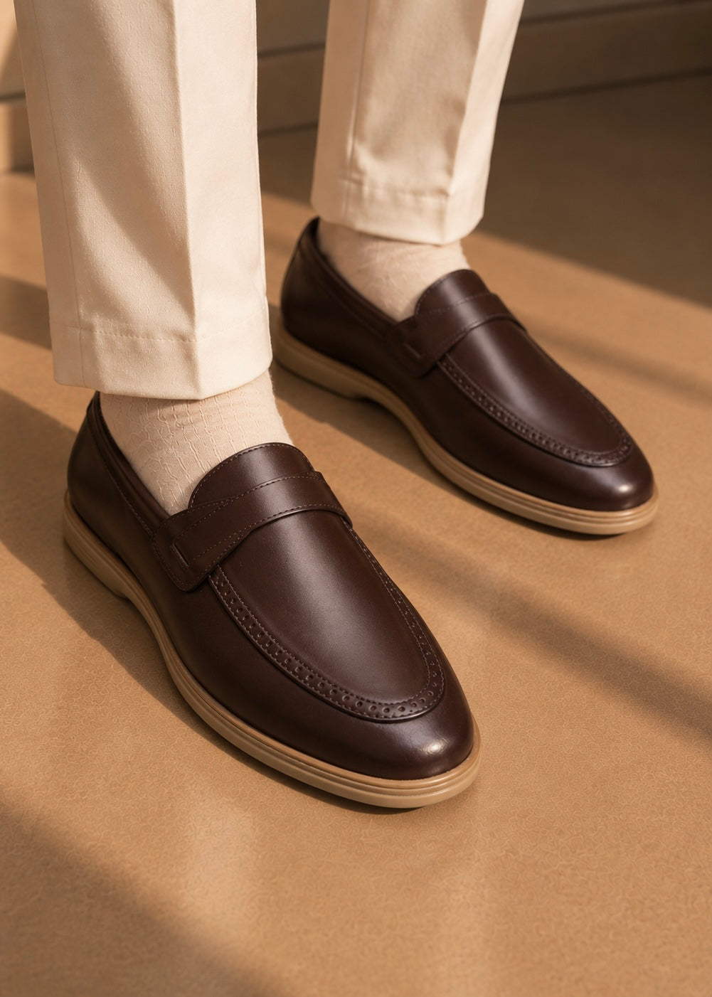 0067 Prime Step Classic Trainer-Brown