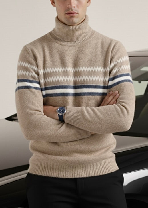 THE GLACIER STRIPE SWEATER-FT