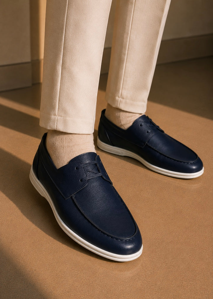 0080 Premium Classic Formal Shoes-Blue