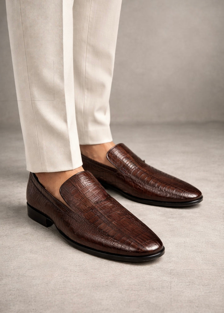 0062 Prime Croco Loafers-FT