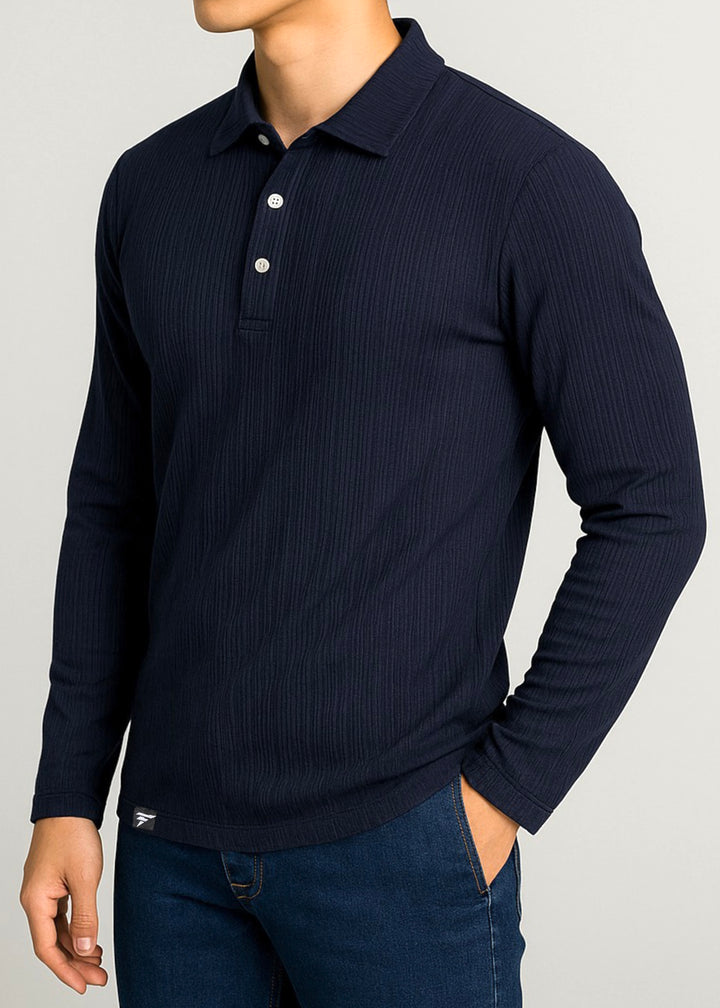 THE SMART KNITTED POLO-FT