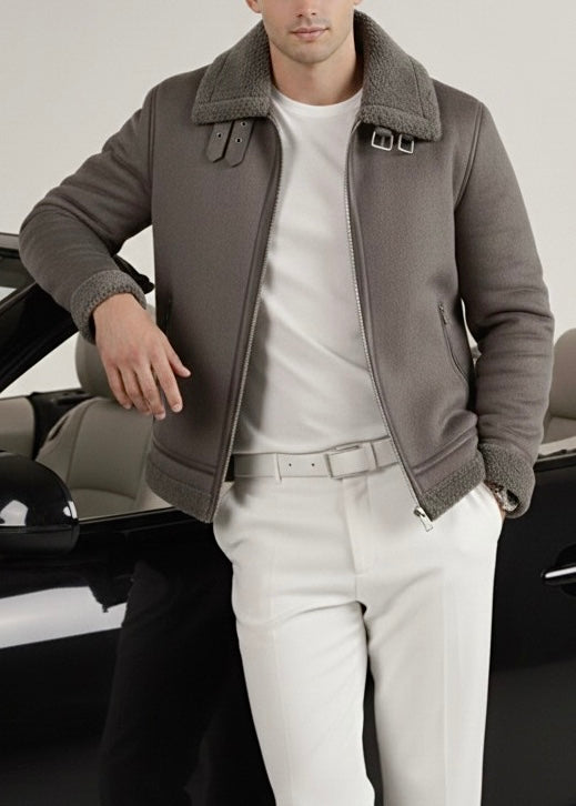 THE INFINITY-PANTHER JACKET-GRAY