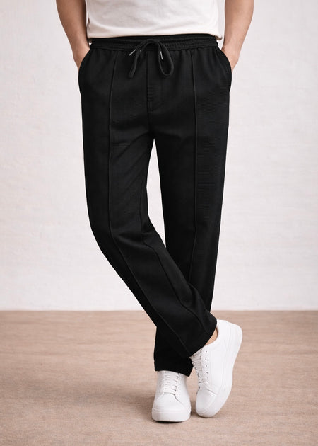 THE STRAIGHT-FIT TROUSER-BLACK