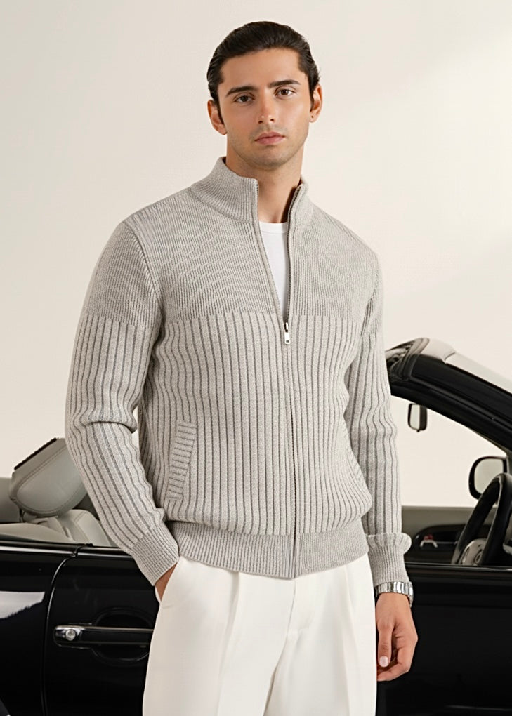 THE SOFT WEAVE BOMBER-FT